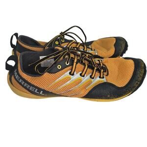 Merrell Trail Glove Orange & Black Barefoot Running Shoes Vib ram Mens 13